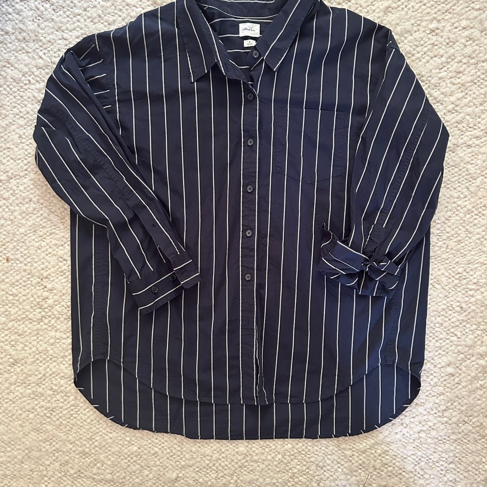 Wilfred Free Oversized Poplin Shirt